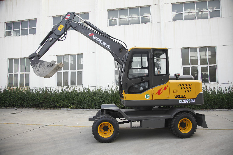 轮式挖掘机多少钱一台