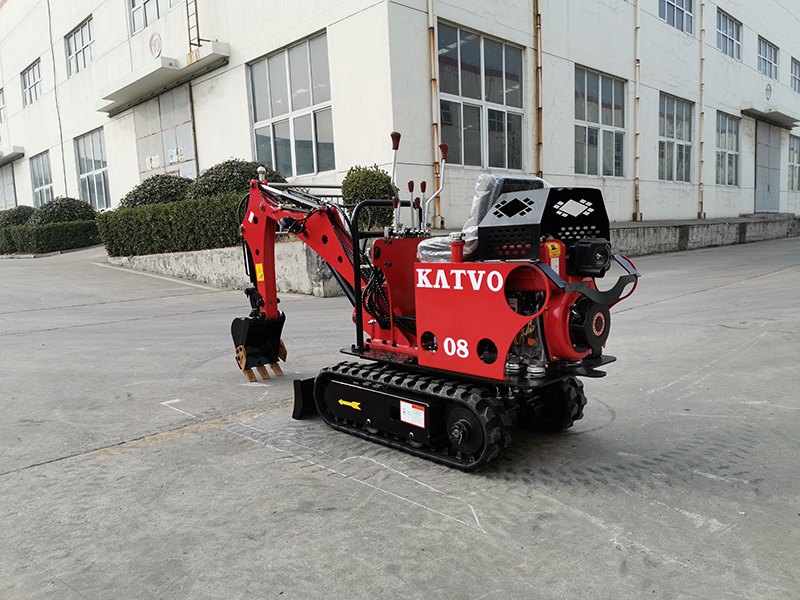 KV08小型挖掘机1吨小型挖掘参数