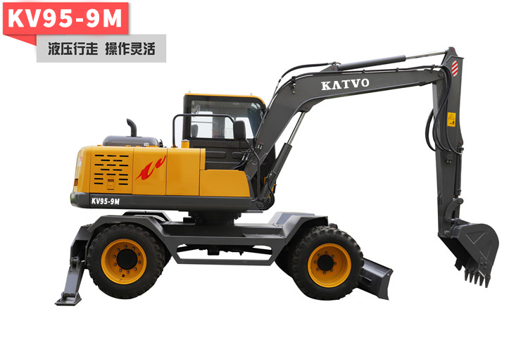 凯迪沃轮式农用小型挖掘机价格明细